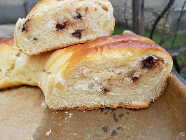 Tvarohový koláč s ananásom a kúskami čokolády (fotorecept) - obrázok 7