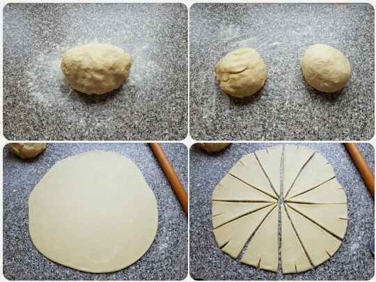 Nekysnuté tvarohové a orechové rožteky (fotorecept) - obrázok 4