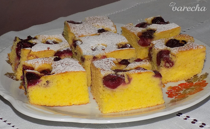 Čerešňová bublanina (fotorecept)