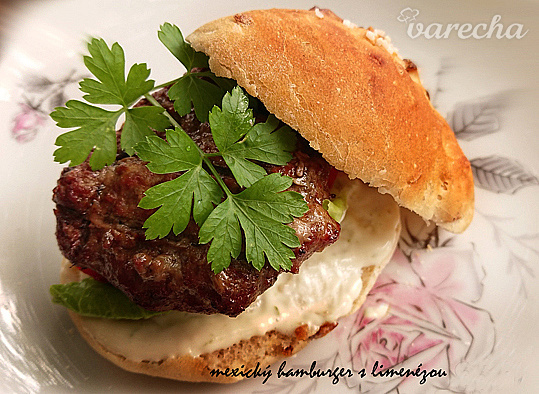 Mexický hamburger s limenézou