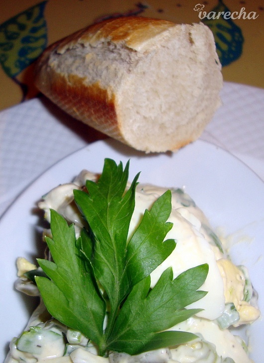 Vajíčkový šalát po našom (fotorecept)
